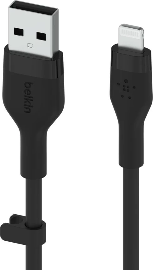 Kabel USB A na USB C/Lightning Belkin CAA008BT1MBK, 1 m, črn