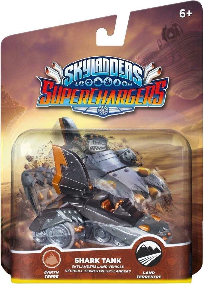 Igrača avtomobil Skylanders SuperChargers Shark Tank, večbarven