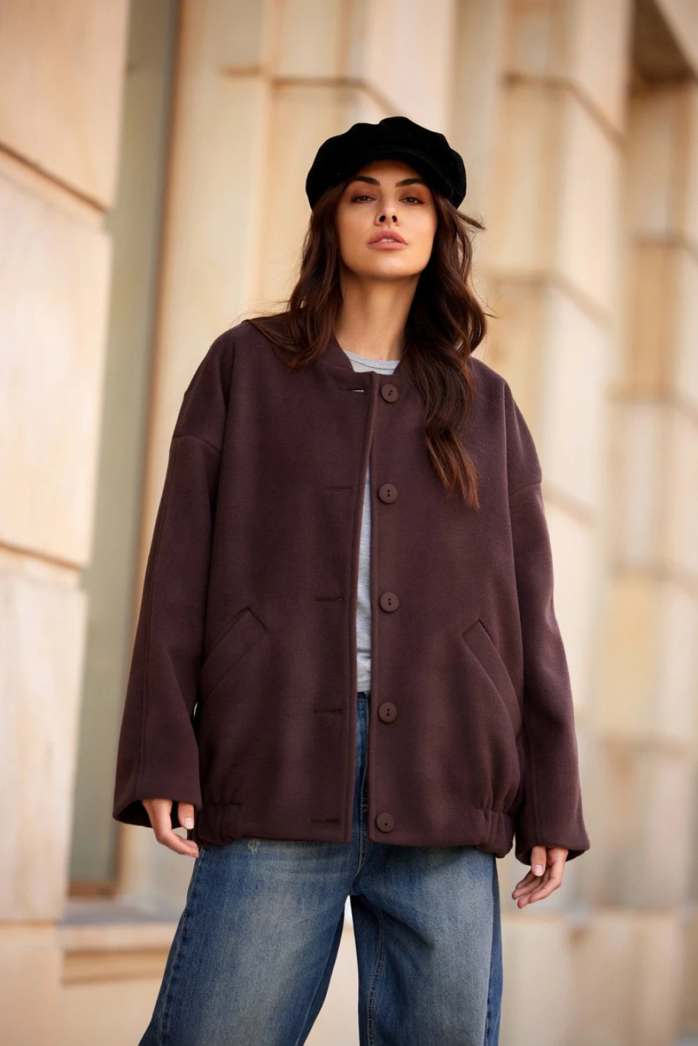 Jakna Roco Fashion 202992, rjava