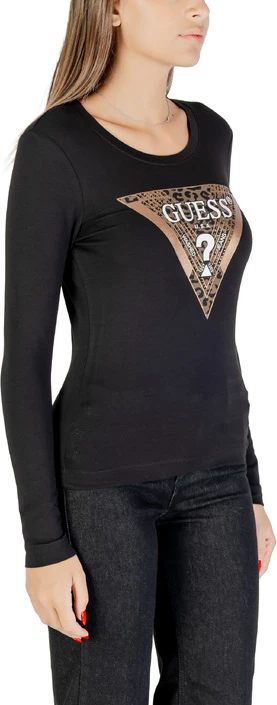 Ženska majica Guess, črna