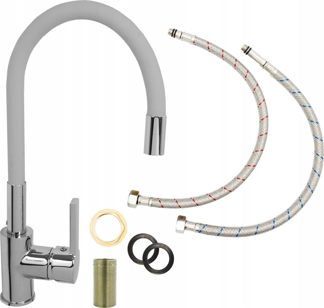 Kuhinjska pipa Pyramis Flessi, siva