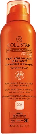 Sprej za porjavenje, vlažilni, SPF20, unisex Collistar Perfect Tanning, 200 ml