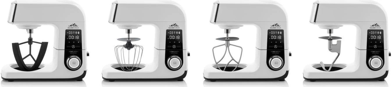 Kuhinjski mešalnik, ETA Gratus Kuliner II Origin, 6,7 L, 1700 W, bel