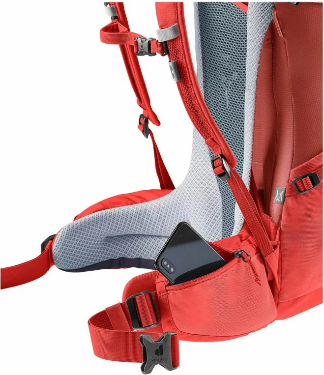 Treking nahrbtnik, Deuter Futura 24 SL, rdeč (ženski)