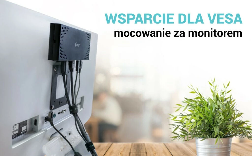 Dokovna postaja i-tec CATRIPLE4KDOCKPD2, 3x 4K, USB 3.0/USB-C/Thunderbolt, 100W, črna