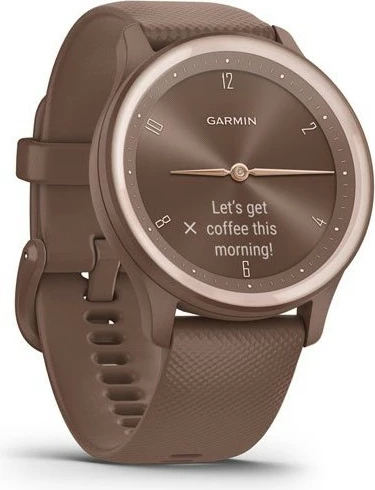 Hibridna pametna ura vívomove Sport, OLED, GPS, rožnato zlata