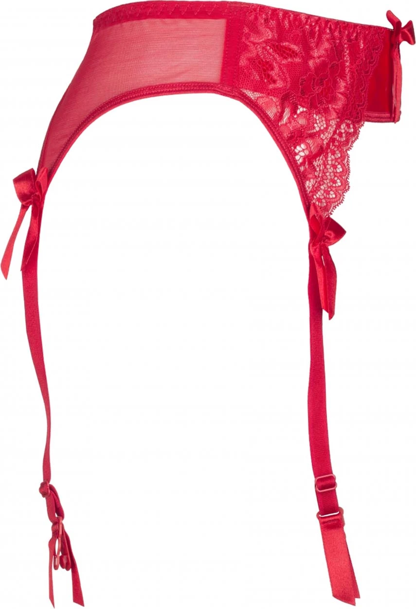 Elegantni pas za nogavice Axami 51619, rdeč