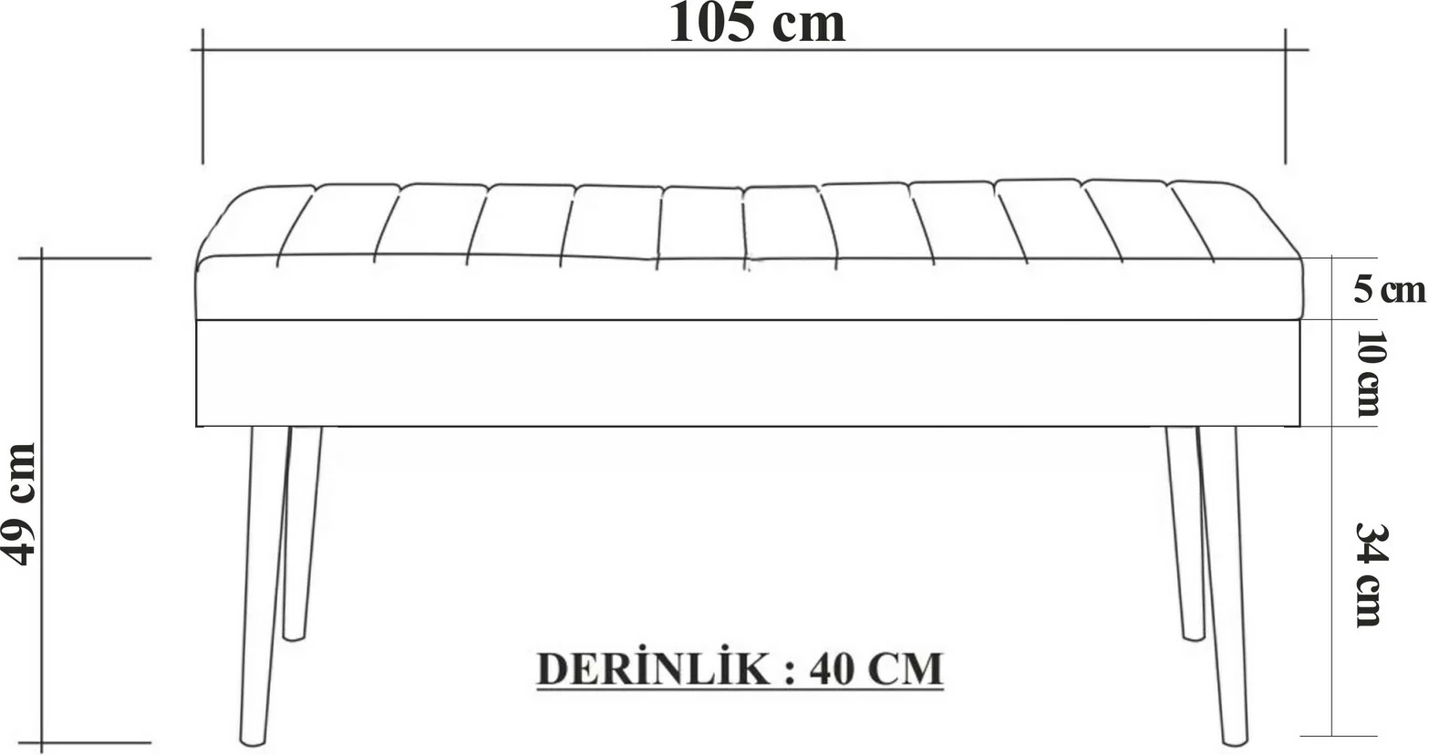 Komplet pohištva za hodnik Sonomo & Stone, Skye Decor, Filinta - 731 - 0900