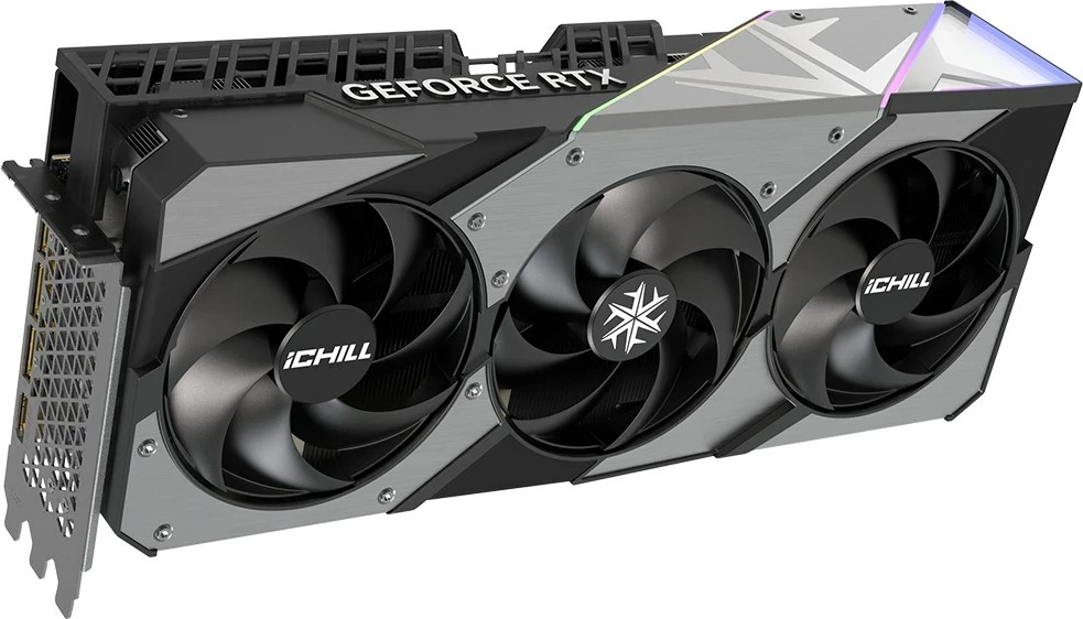 Grafična kartica iChill GeForce RTX 5080 X3 INNO3D, 16 GB GDDR7, 3x HDMI, 3x DisplayPort, črna