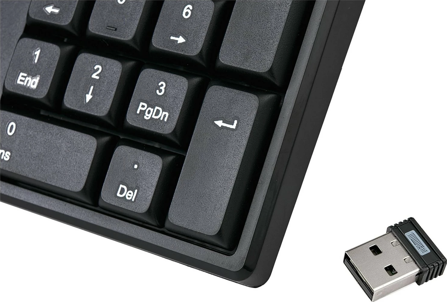 Brezžična tipkovnica Hama WK-200, črna