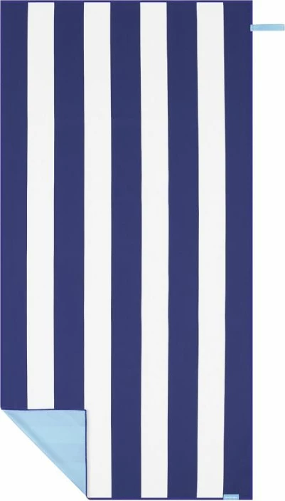 Hitro sušeča brisača za vse Spokey Sailor, bela/modra