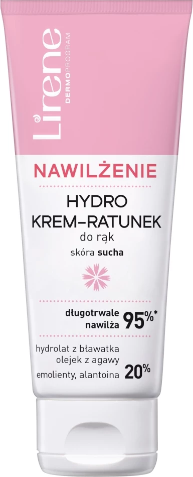 Obnavljajoča vlažilna krema za roke za ženske Lirene Hydro Hand Cream-Repair, 75 ml