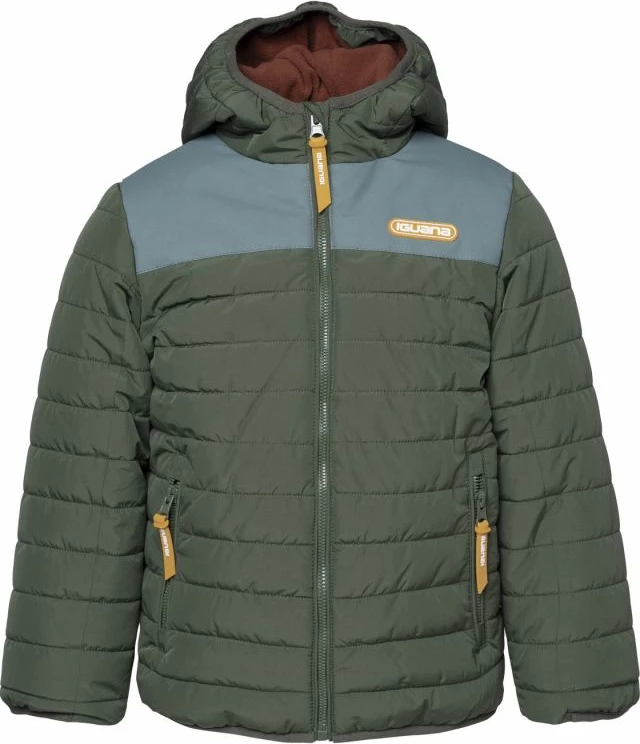 Otroška jakna Iguana, zelena