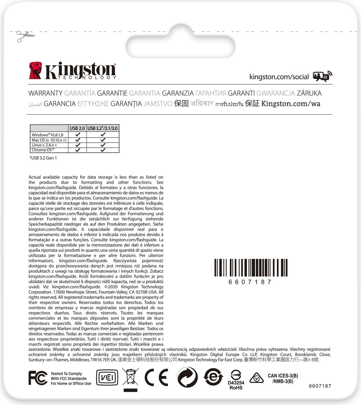 USB-pomnilnik DataTraveler Exodia 128GB, USB 3.2, Kingston