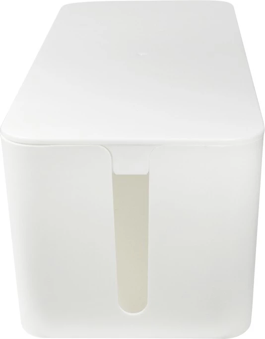 Krmilna/organizacijska škatla za kable LogiLink KAB0063, plastika, bela