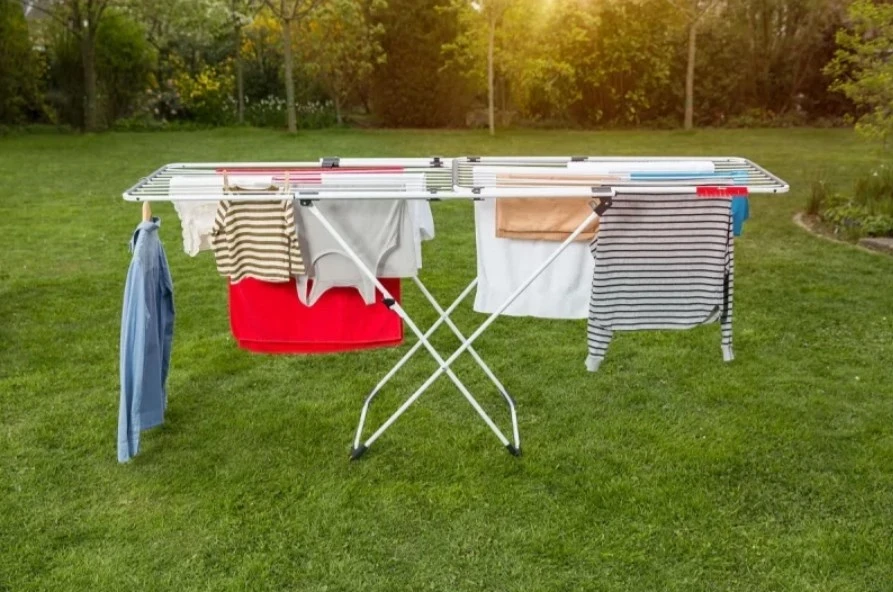 Sušilnik za perilo Vileda Doble, bel