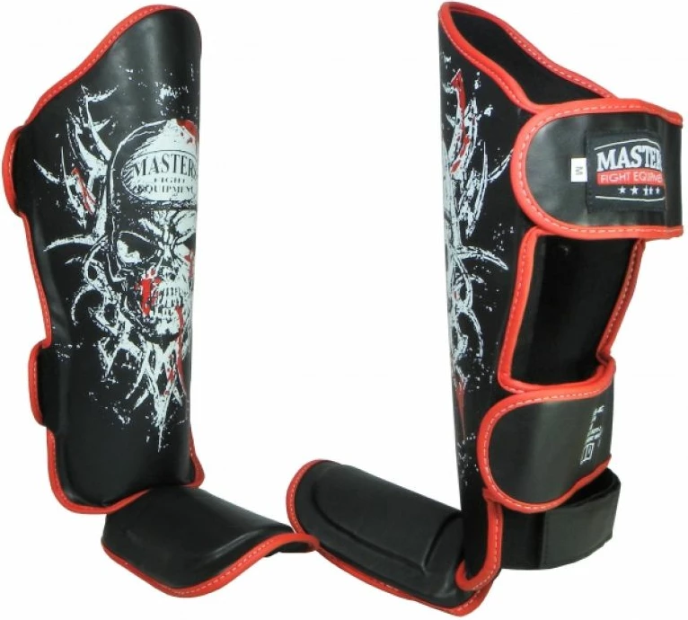 Mrežni ščitniki za golen in stopalo, Masters, črni