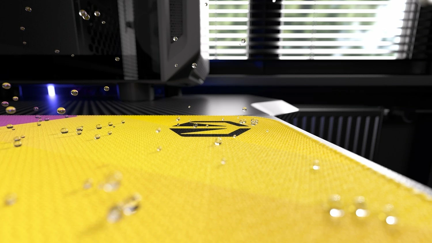 Mauspad Crystal Spectrum L Endorfy, za igralce, mešana barva