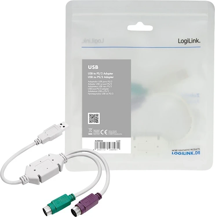 Adapter USB - LogiLink PS/2