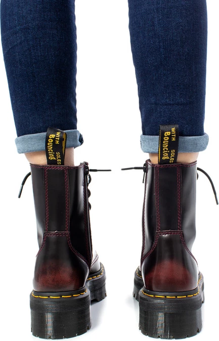 Škornji za ženske Dr. Martens, bordeaux
