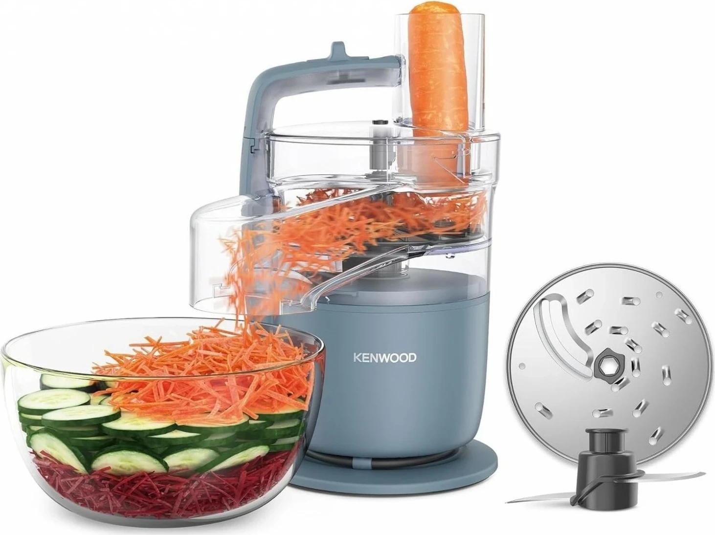 Procesor hrane 1,3 L 650 W, Kenwood MultiPro FDP22.130GY, sivi