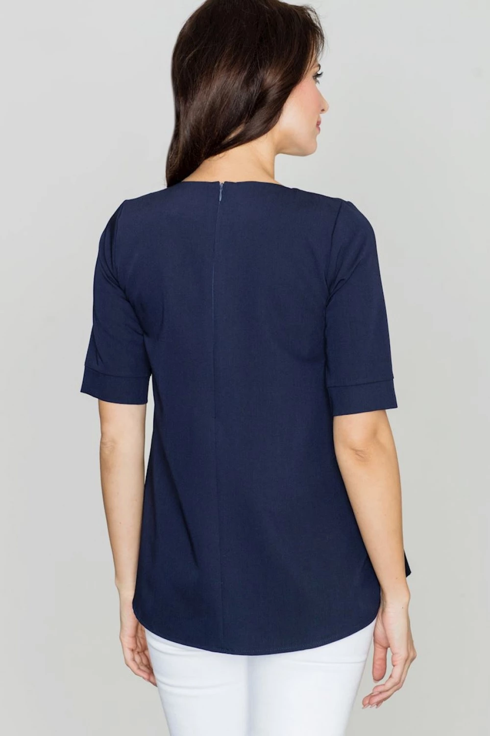 Bluza Lenitif 119267, temno modra