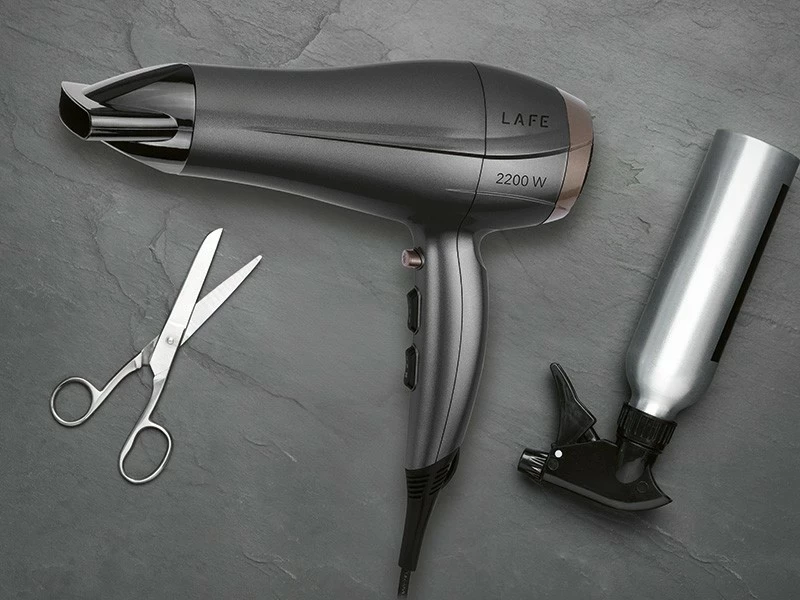 Sušilnik las Sleek & Shine Ionic PRO Lafe, 2200W, siv