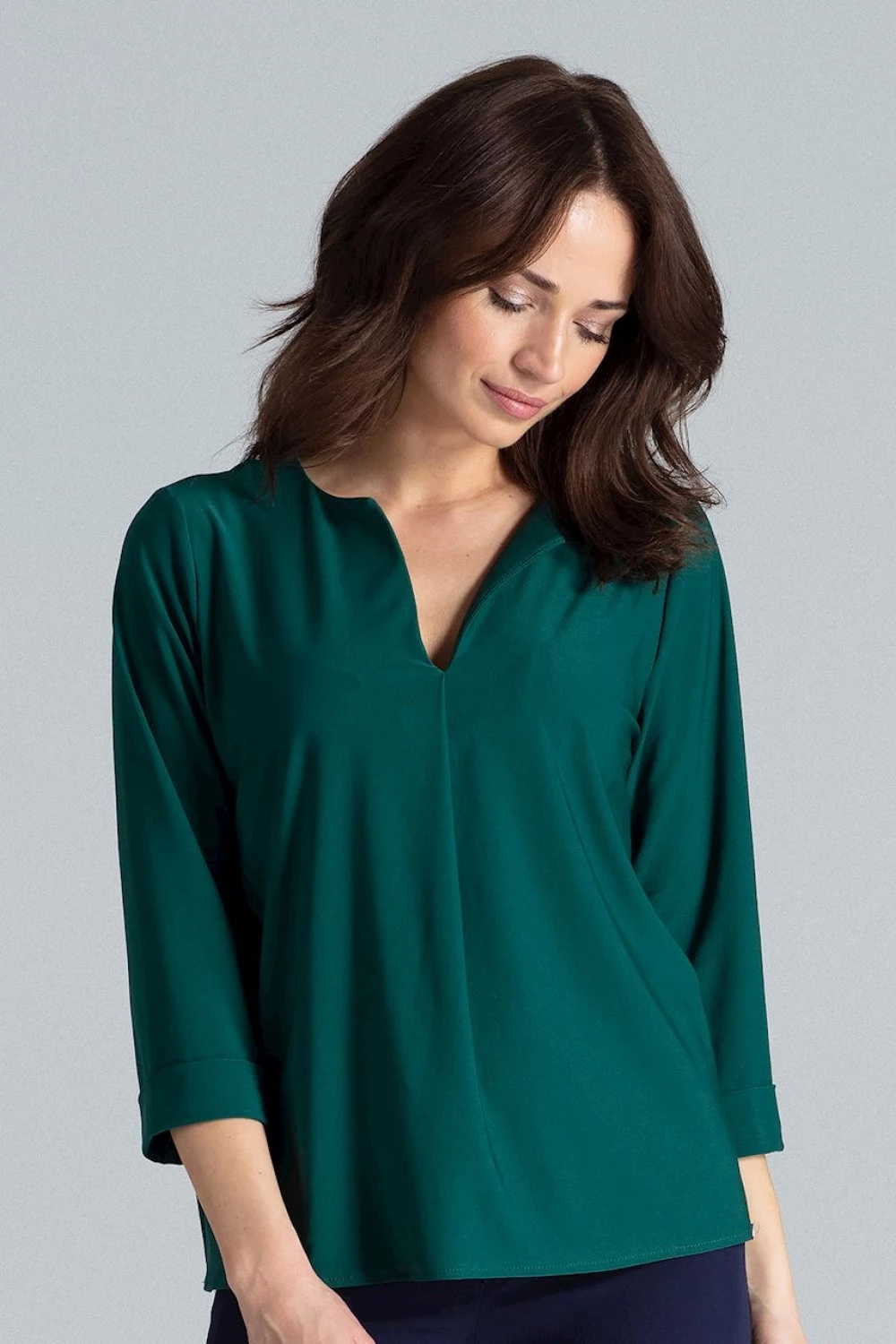 Bluza Lenitif model 133251, zelena