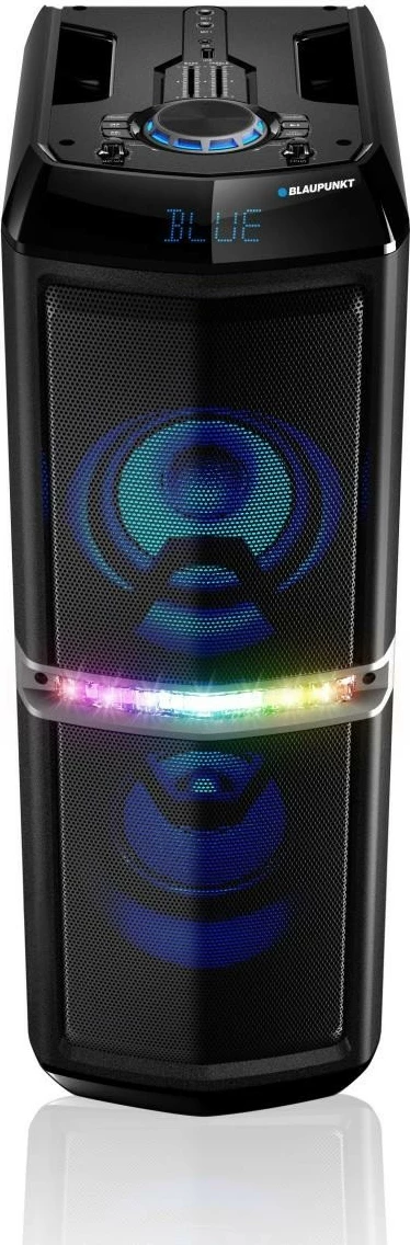 Karaoke zvočnik, Blaupunkt PS052DB, Bluetooth, USB, mikrofon, 800 W, črn