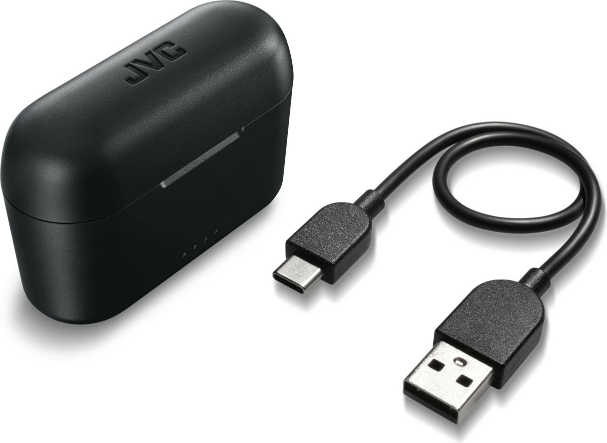 Brezžične in-ear slušalke, JVC HA-A3T, Bluetooth 5.1, črne