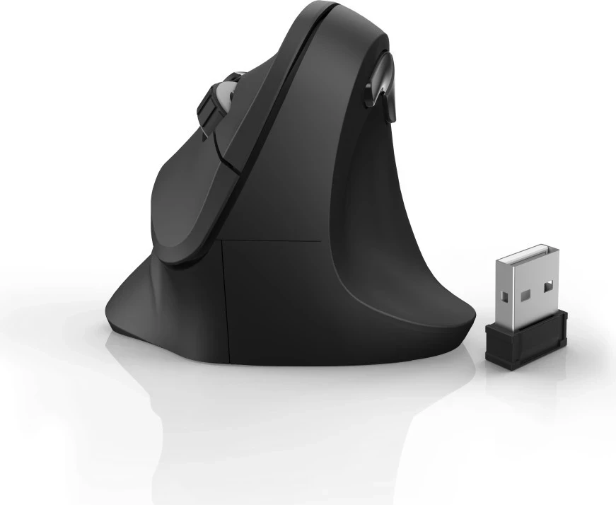 Brezžični miška Hama EMW-500, 1800 dpi, črna