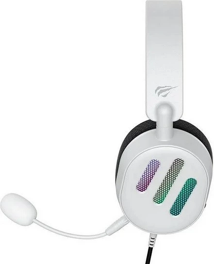 Gaming slušalke Havit H2038U, z vodilom, bele/črne