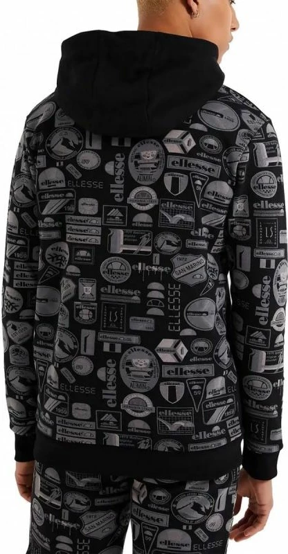 Kapucar z luknjo za moške Ellesse, črn