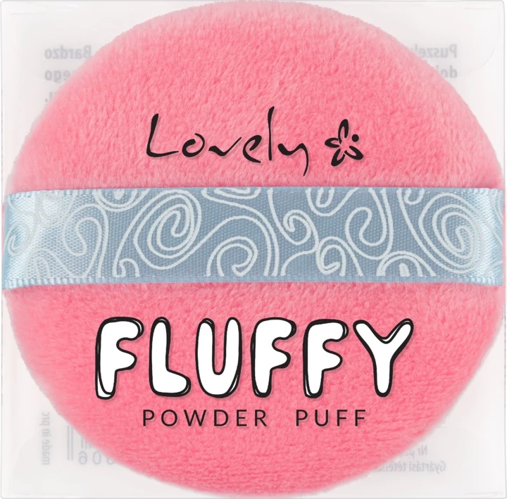 Puhast aplikator za puder Lovely Fluffy Powder Puff, 1 kos