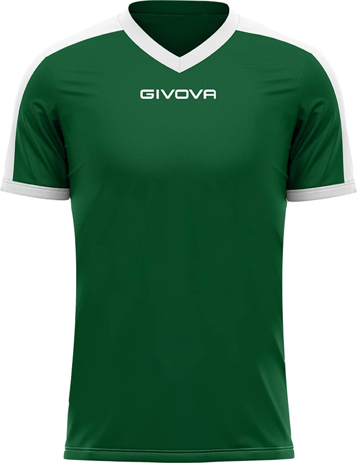 Športna majica unisex, Givova Revolution Interlock MAC04 1303, zelena