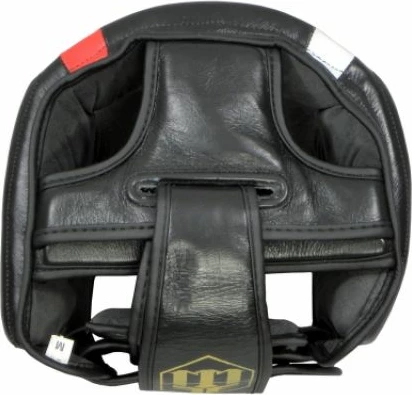 Boksarska čelada za moške Masters, črna