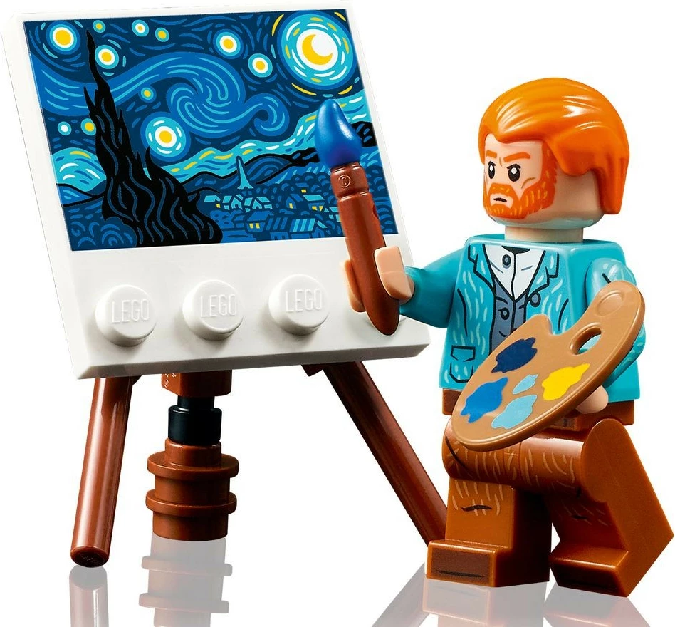 Model tridimenzional „Starry Night“ LEGO Ideas 21333, 2316 delov, za odrasle