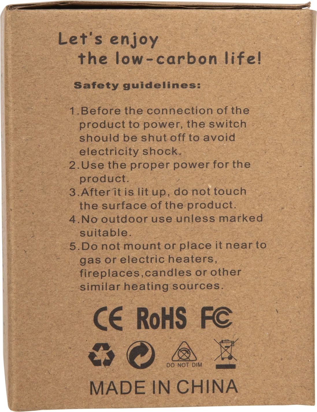 Žarnica GLOBO LED FILAMENT 8W E27 3000K DIMMABLE SMOKE