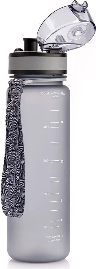 Športna steklenica Meteor, siva