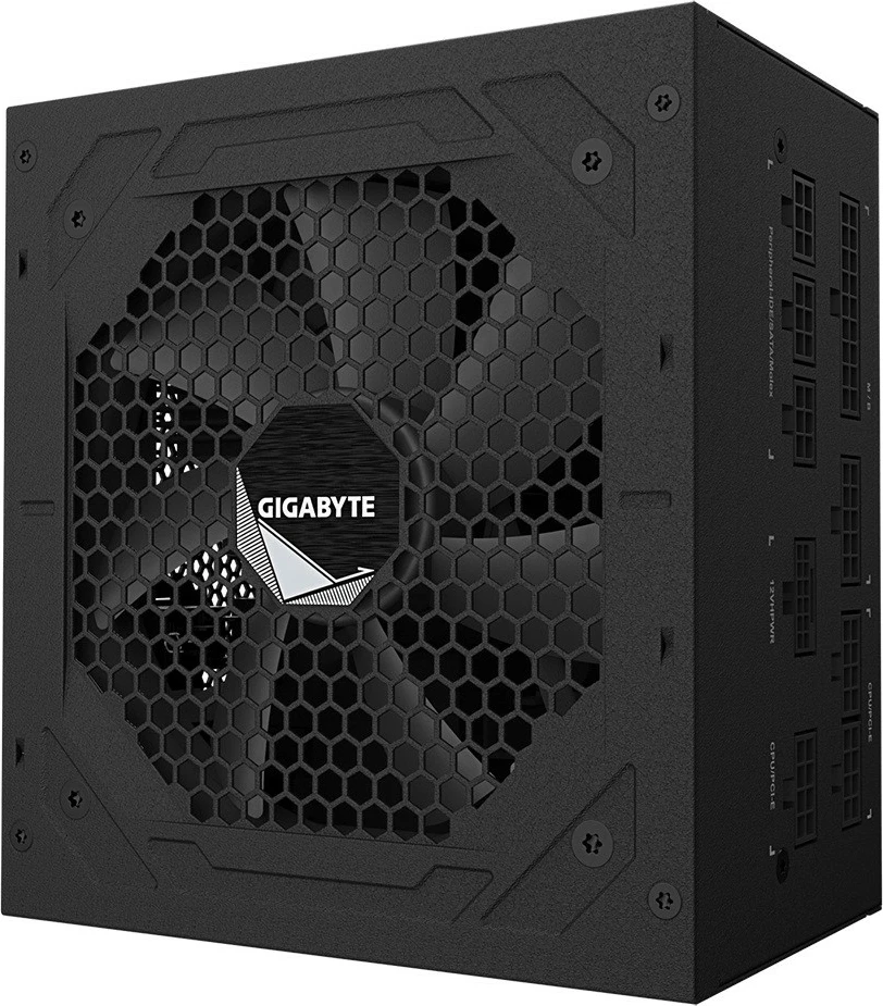 Napajalnik Gigabyte UD1000GM PG5, 1000 W, 80 PLUS Gold, ATX, modularen, črn