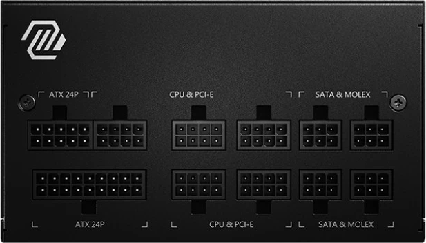 Napajalnik za računalnik, MSI MAG A650GL, 650 W 80 PLUS Gold, popolnoma modularen
