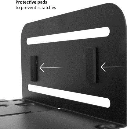 Premikajoča nosilna platforma Maclean Mount MC-851, črna