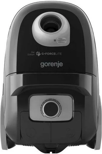 Sesalnik z vrečko Gorenje VCEA28GLBK, 3 L, HEPA filter, črn