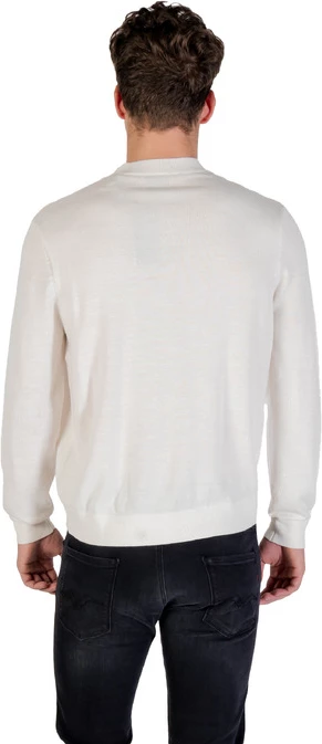 Pulover Armani Exchange za moške, bel