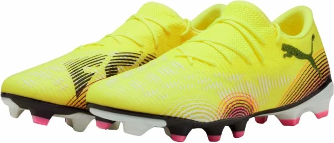 Futbalski čevlji, Puma Future 8 Match Low FG/AG M 108372 03, moški, rumeni