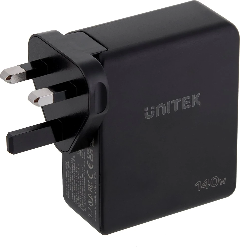 Polnilec za mobilne naprave UNITEK P1115A, črn