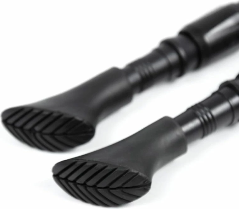 Nastavljivi nordijski pohodni palici Long Life SMJ, črno-zlati