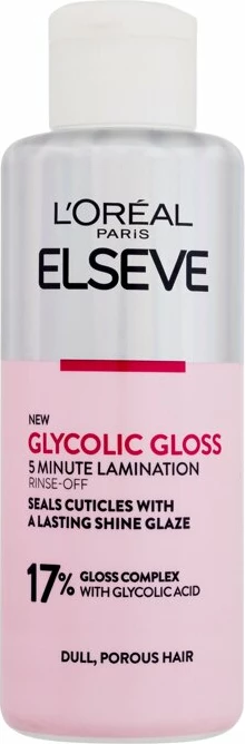 Maska za lase L'Oréal Paris Elseve Glycolic Gloss za ženske, 200 ml