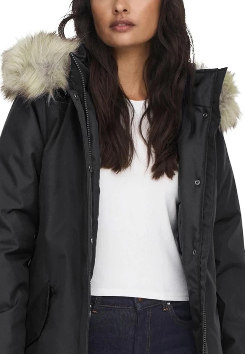 Ženska jakna Only, črna