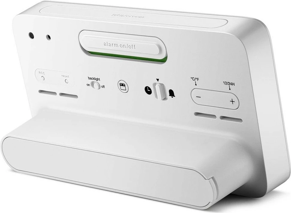 Digitalni alarm, Braun BC10, LCD zaslon, termometer, 12/24 h, bel
